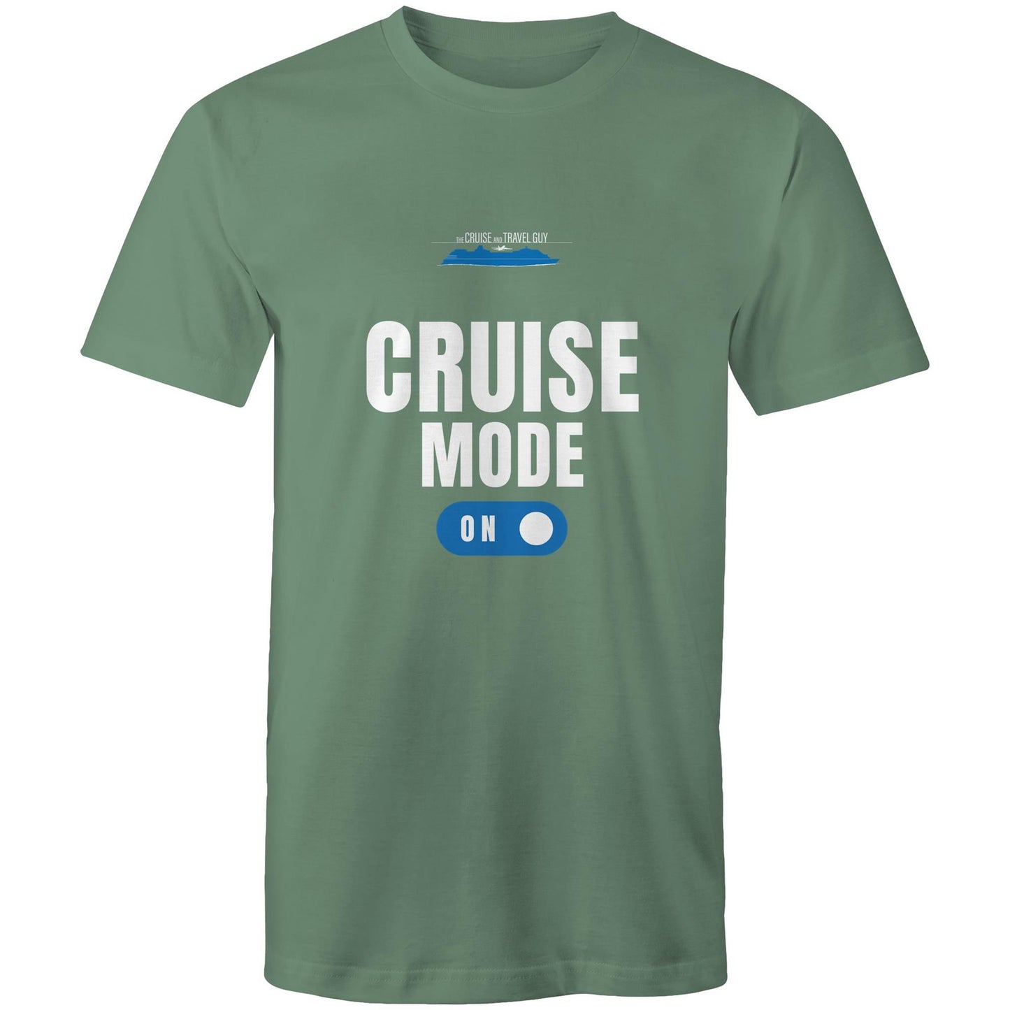 Mens/Unisex Slogan Tee: Cruise Mode On