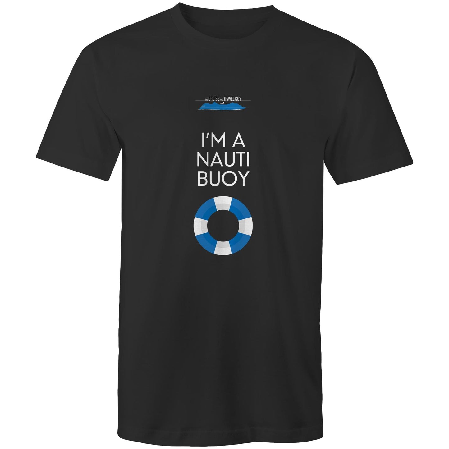 Mens/Unisex Slogan Tee: I'm a Nauti Buoy