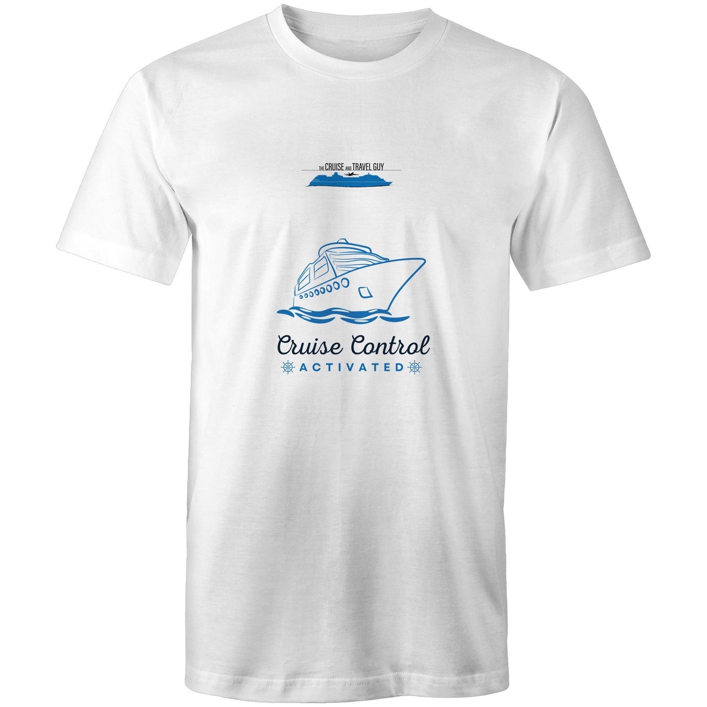 Mens/Unisex 'Cruise Control Activated' Slogan Tee