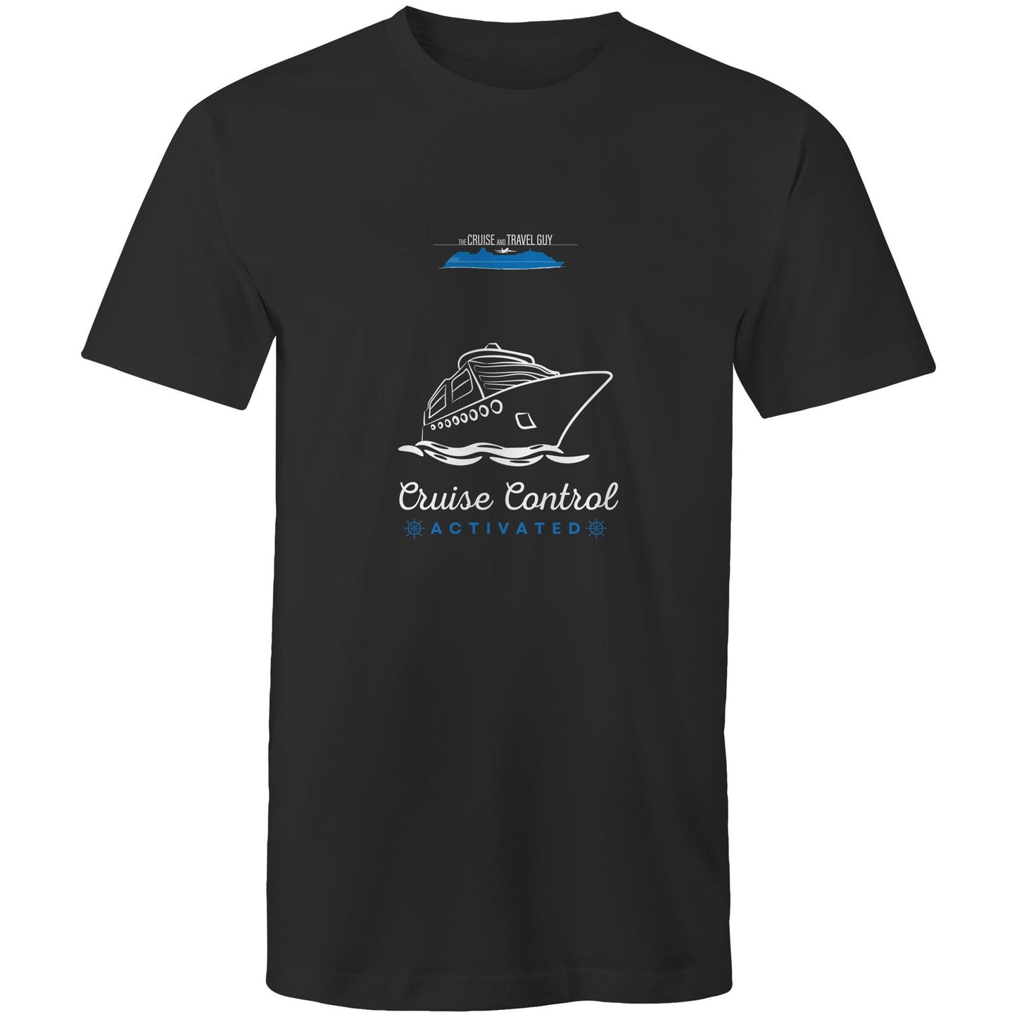 Mens/Unisex 'Cruise Control Activated' Slogan Tee